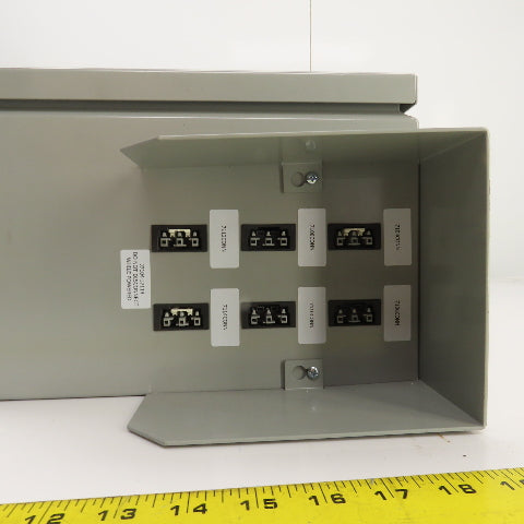 Saginaw 12" x 12" x 8" Steel Electrical Enclosure W/ Hinged Door Type 12, 4 Enc.