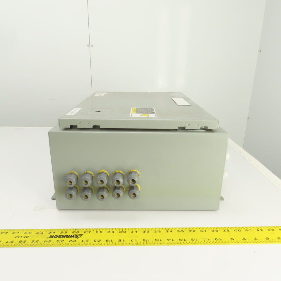 Saginaw 16" x 20" x 8" Electrical Enclosure W/ Backplate Type 3R, 12, 4 Enc.