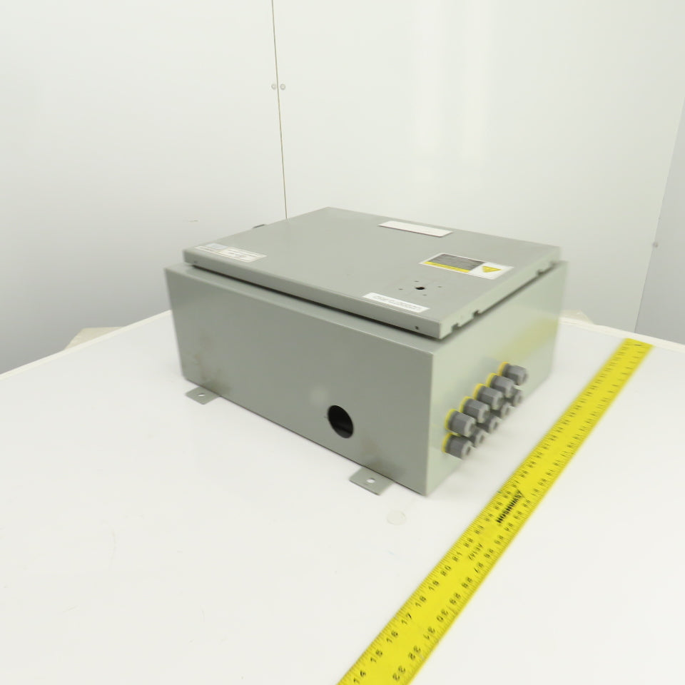 Saginaw 16" x 20" x 8" Electrical Enclosure W/ Backplate Type 3R, 12, 4 Enc.