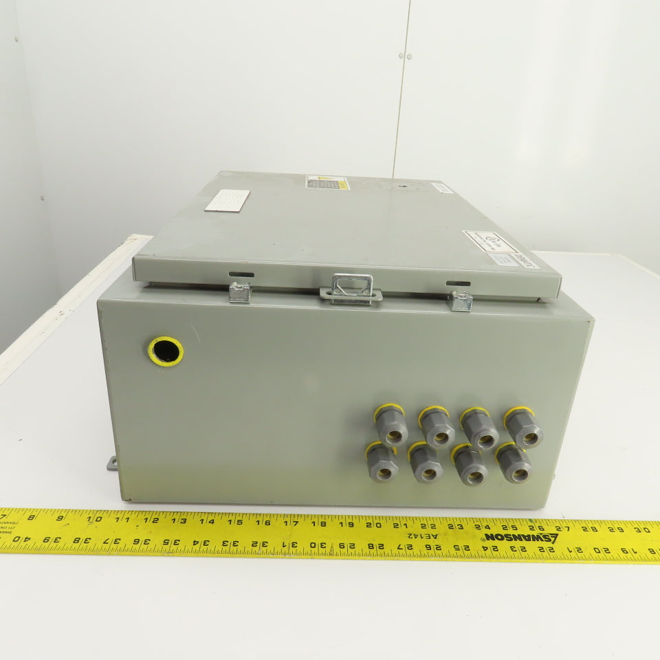 Saginaw 16" x 20" x 8" Electrical Enclosure W/ Backplate Type 3R, 12, 4 Enc.