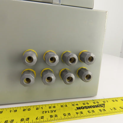 Saginaw 16" x 20" x 8" Electrical Enclosure W/ Backplate Type 3R, 12, 4 Enc.