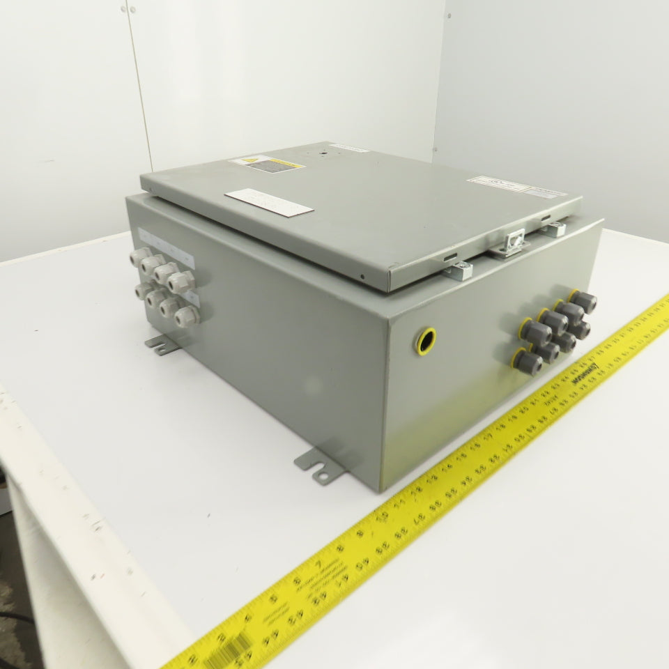 Saginaw 16" x 20" x 8" Electrical Enclosure W/ Backplate Type 3R, 12, 4 Enc.