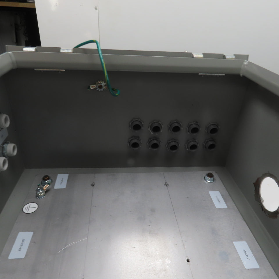 Saginaw 16" x 20" x 8" Electrical Enclosure W/ Backplate Type 3R, 12, 4 Enc.