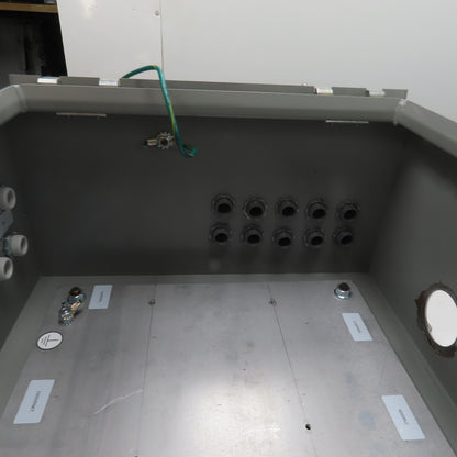 Saginaw 16" x 20" x 8" Electrical Enclosure W/ Backplate Type 3R, 12, 4 Enc.