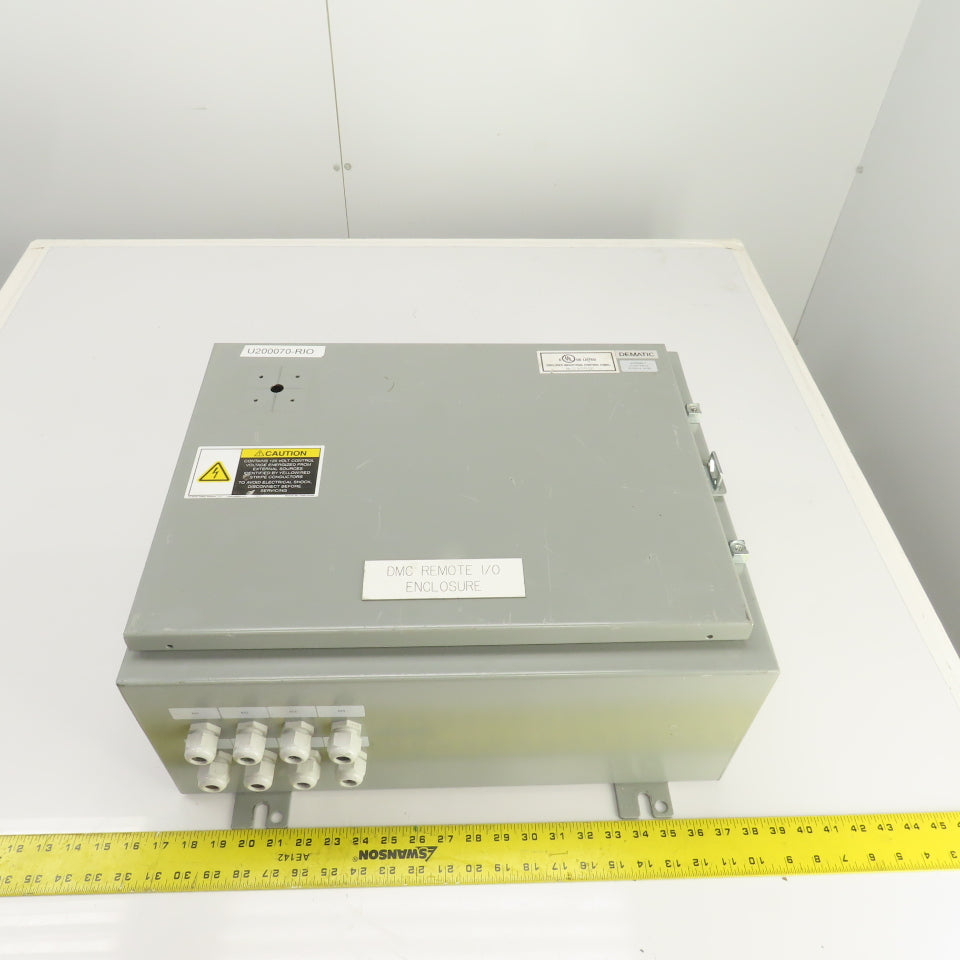 Saginaw 16" x 20" x 8" Electrical Enclosure W/ Backplate Type 3R, 12, 4 Enc.