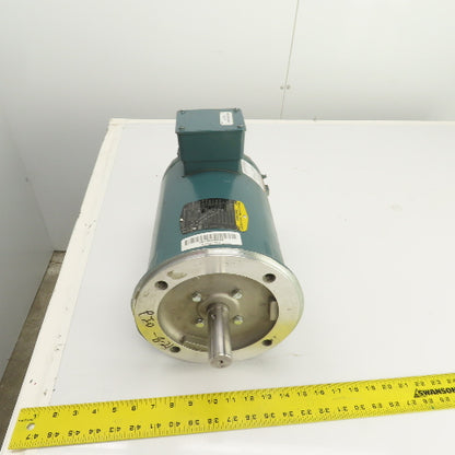 Baldor VEUHM3611T 3HP AC Electric Motor 1760RPM 230/460V 3PH 182TC Frame (NO Fan