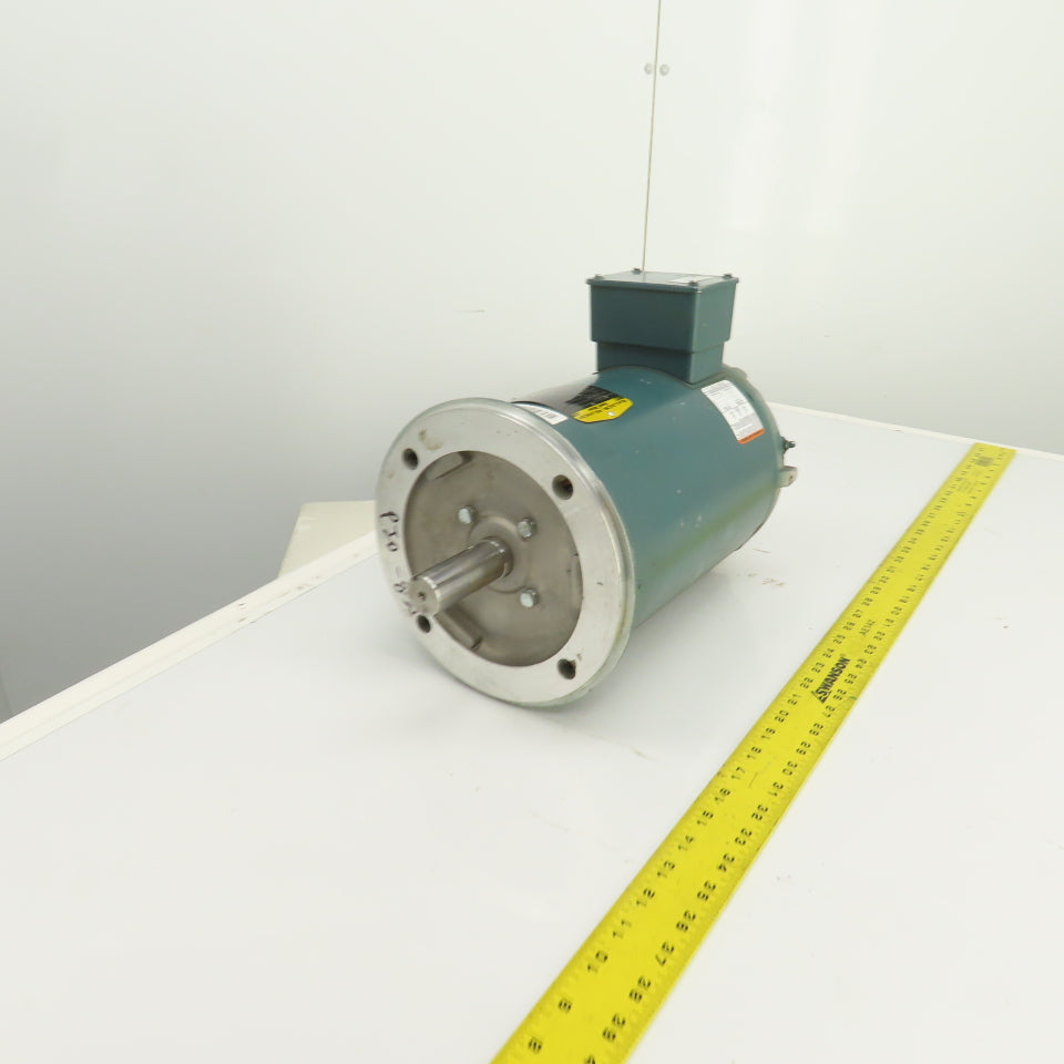 Baldor VEUHM3611T 3HP AC Electric Motor 1760RPM 230/460V 3PH 182TC Frame (NO Fan