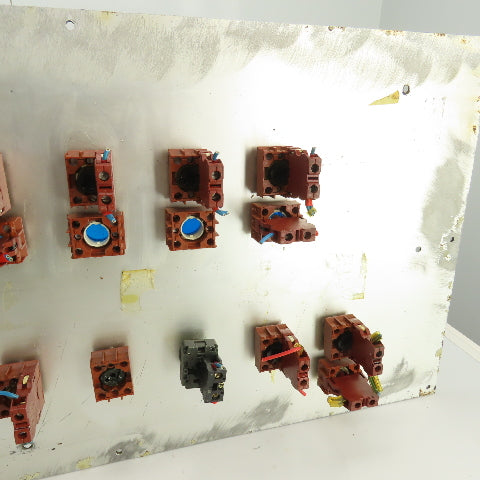 Sinico Operator Control Panel W/ E-Stop, Selector & Push Switches Indicators
