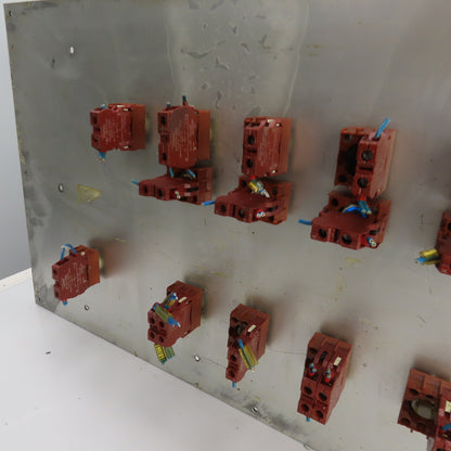 Sinico Operator Control Panel W/ E-Stop, Selector & Push Switches Indicators
