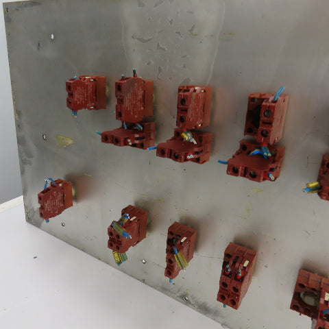 Sinico Operator Control Panel W/ E-Stop, Selector & Push Switches Indicators