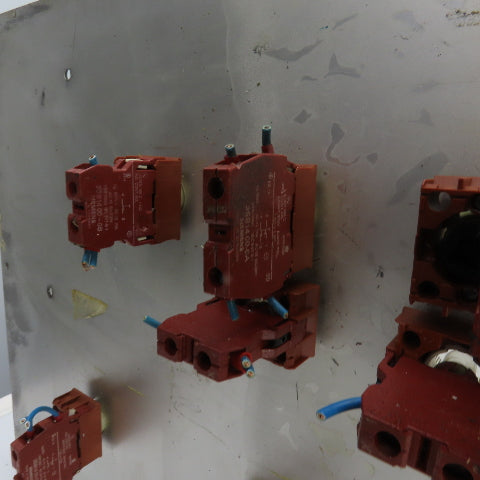 Sinico Operator Control Panel W/ E-Stop, Selector & Push Switches Indicators