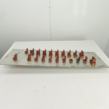 Sinico Operator Control Panel W/ E-Stop, Selector & Push Switches Indicators