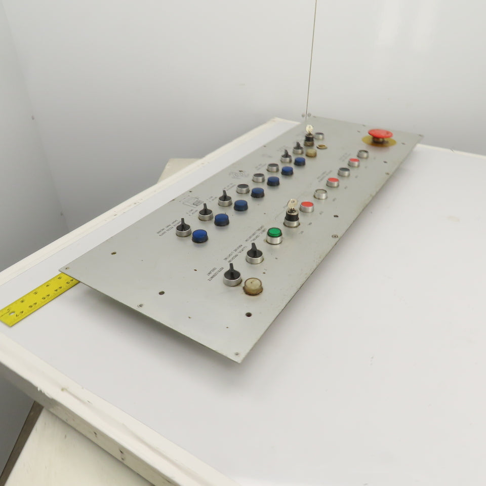 Sinico Operator Control Panel W/ E-Stop, Selector & Push Switches Indicators