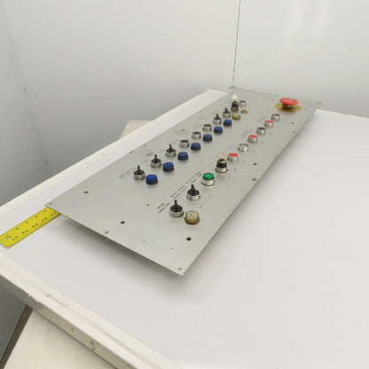 Sinico Operator Control Panel W/ E-Stop, Selector & Push Switches Indicators