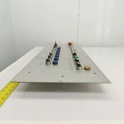 Sinico Operator Control Panel W/ E-Stop, Selector & Push Switches Indicators