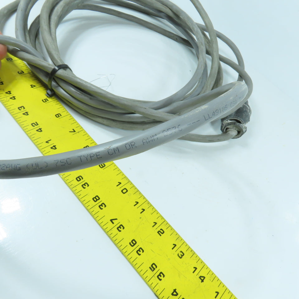 Alpha Wire 1181/25C Communication & Control Cable 25C/22AWG 20' L Male x Female