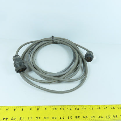 Alpha Wire 1181/25C Communication & Control Cable 25C/22AWG 20' L Male x Female