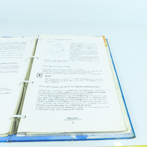 Sinico Sin-O-Matic TR60/2-350 Automatic Transfer Machine Operator Manual French