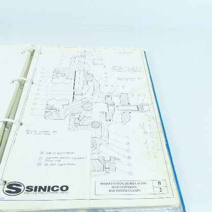 Sinico Sin-O-Matic TR60/2-350 Automatic Transfer Machine Operator Manual French