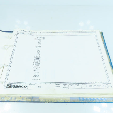 Sinico Sin-O-Matic TR60/4-350-MD Automatic Transfer Machine Drawings & Diagrams