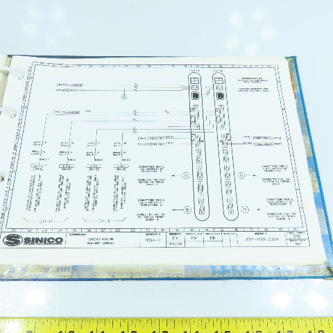 Sinico Sin-O-Matic TR60/4-350-MD Automatic Transfer Machine Drawings & Diagrams