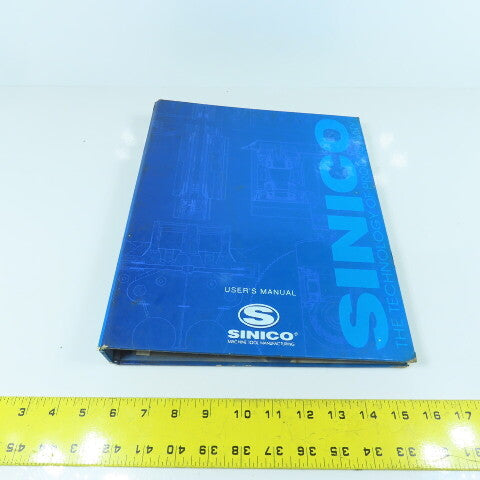 Sinico Sin-O-Matic TR60/4-350-MD Automatic Transfer Machine User's Manual