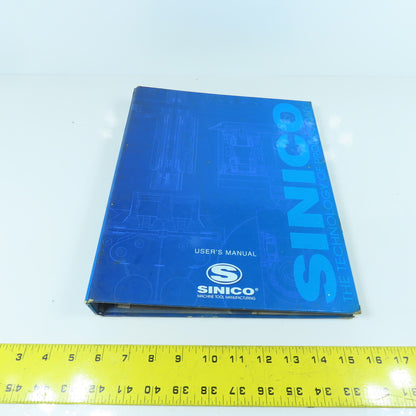 Sinico Sin-O-Matic TR60/4-350-MD Automatic Transfer Machine User's Manual