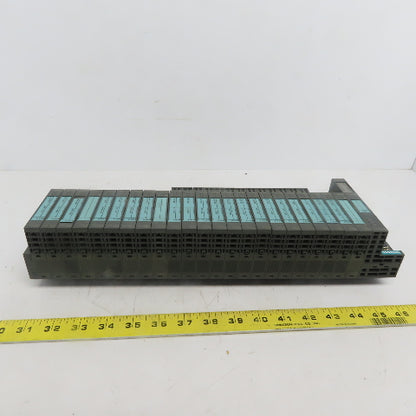 Siemens Simatic 6ES7 151-1AA04-0AB0 PLC Rack w/21 Modules
