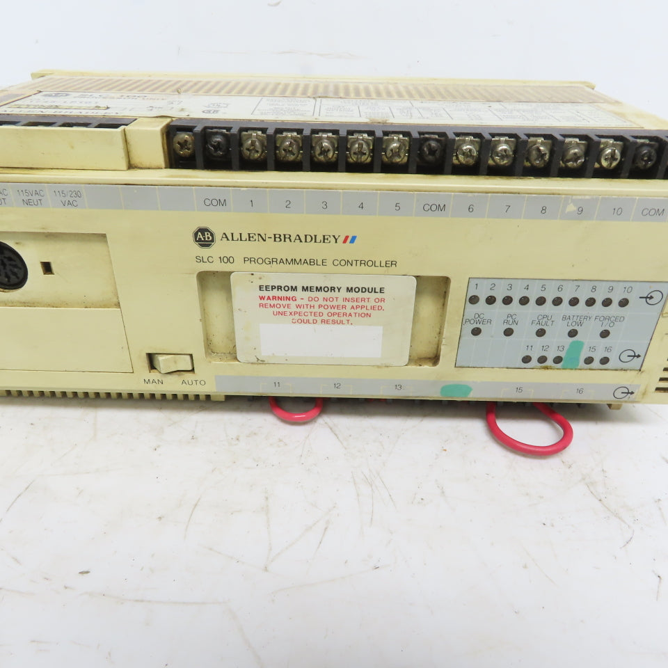 Allen Bradley 1745-E101 & 1745-LP 101 SLC-100 PLC Programable Controller Lot/2