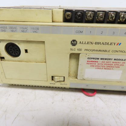 Allen Bradley 1745-E101 & 1745-LP 101 SLC-100 PLC Programable Controller Lot/2