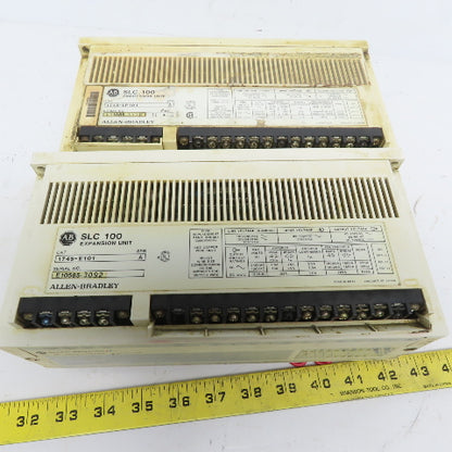 Allen Bradley 1745-E101 & 1745-LP 101 SLC-100 PLC Programable Controller Lot/2