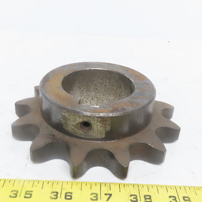Martin 100B13 #100 Chain Sprocket 2-7/16" Keyed Bore 13 Tooth