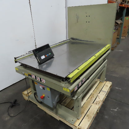 Southworth T2-90 2000Lbs. Ergonomic Unloader Tilt Table W/ Integrated Scale 230V