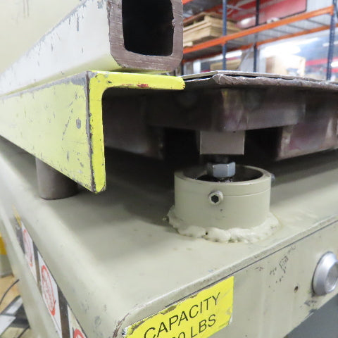 Southworth T2-90 2000Lbs. Ergonomic Unloader Tilt Table W/ Integrated Scale 230V