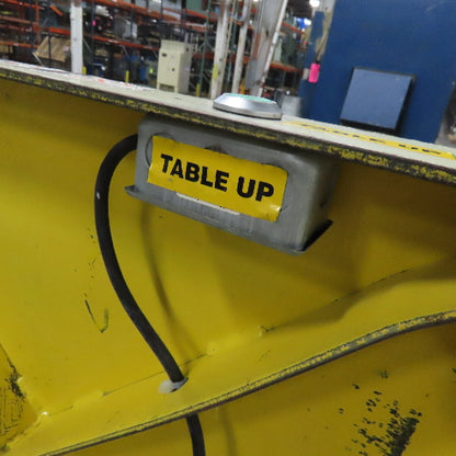 Southworth T2-90 2000Lbs. Ergonomic Unloader Tilt Table 64" x 36" 230V 3Ph