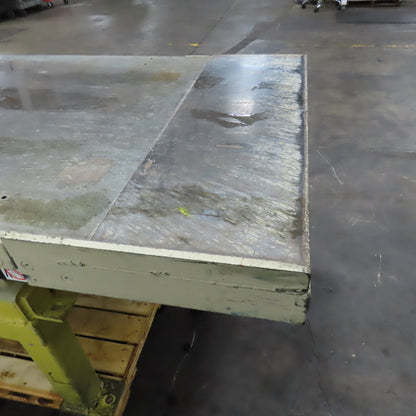 Southworth T2-90 2000Lbs. Ergonomic Unloader Tilt Table 64" x 36" 230V 3Ph