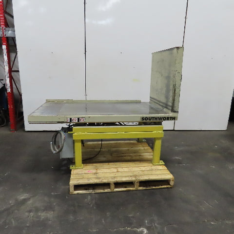 Southworth T2-90 2000Lbs. Ergonomic Unloader Tilt Table 64" x 36" 230V 3Ph