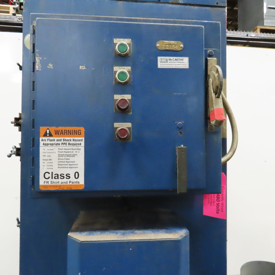 DCE UMA 252 G3 AD Unimaster 480V 3Ph Dust Collection Baghouse Unit W/ Shaker