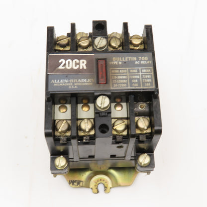Allen Bradley 700-N400A1 300V 60A AC Relay 120V Coil