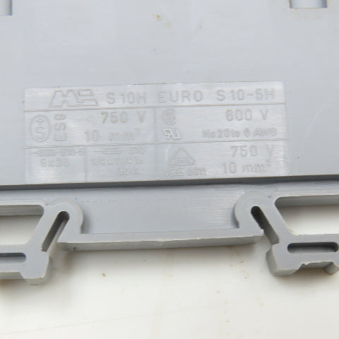 Morsettitalia S10-5H 750V 30A Max DIN Mount Fuse Holder Lot Of 21