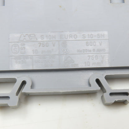 Morsettitalia S10-5H 750V 30A Max DIN Mount Fuse Holder Lot Of 21