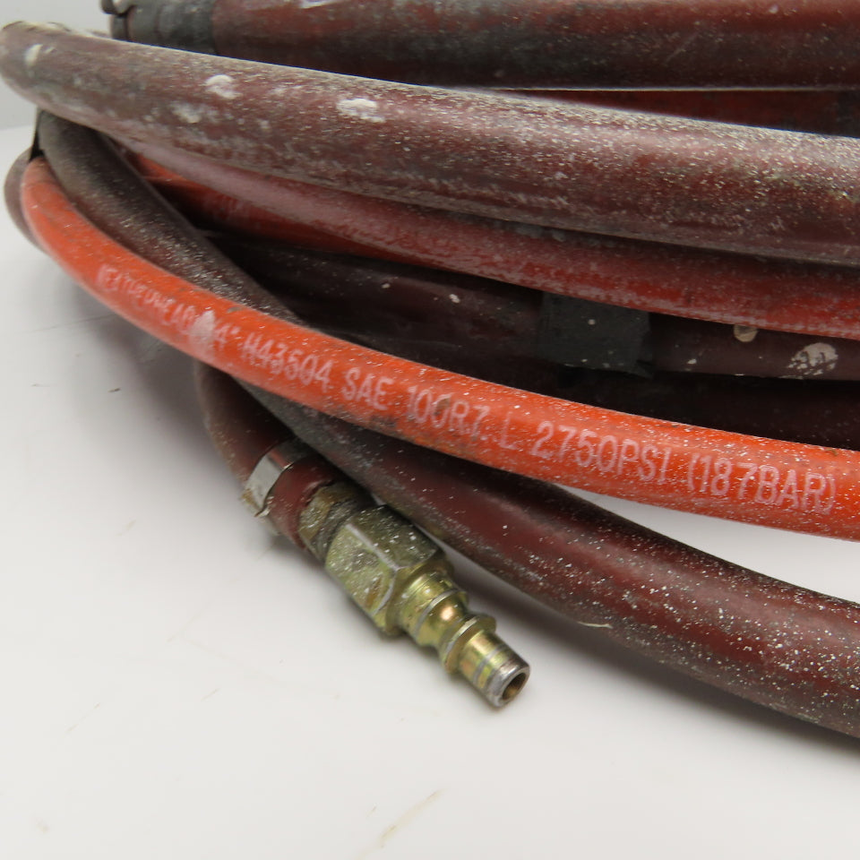 Parker 1/4" x 3/8" Air/Fluid Spray Paint Non Conductive Hose Set 25'