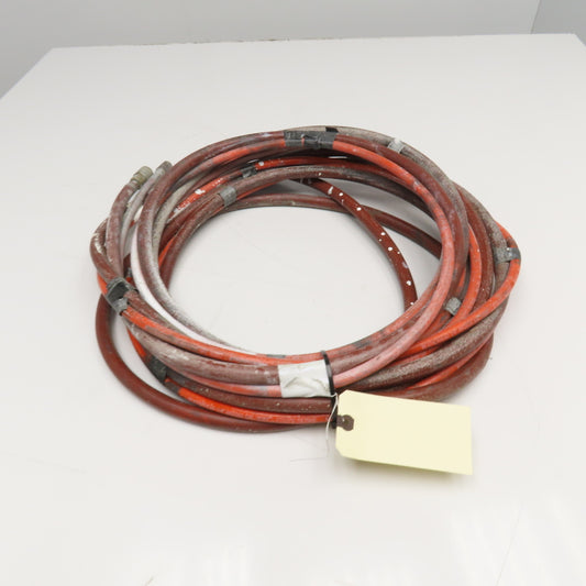 Parker 1/4" x 3/8" Air/Fluid Spray Paint Non Conductive Hose Set 25'