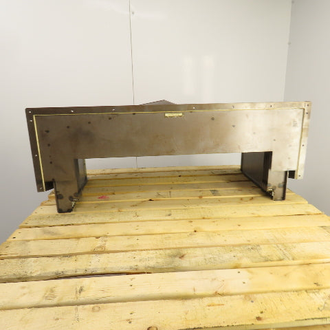 Heavy Duty Telescopic Steel Way Cover 17-3/4" To 68" L 30-1/2" x 9-5/8" Inside