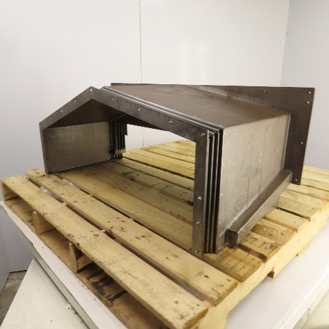 Heavy Duty Telescopic Steel Way Cover 17-3/4" To 68" L 30-1/2" x 9-5/8" Inside