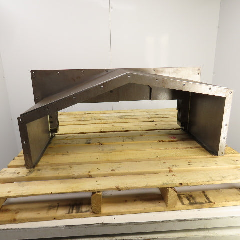 Heavy Duty Telescopic Steel Way Cover 17-3/4" To 68" L 30-1/2" x 9-5/8" Inside