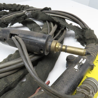 Miller XR-Edge 30A Air Cooled Push Pull Mig Gun Missing Parts AS/IS 30' Long