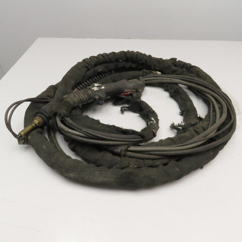 Miller XR-Edge 30A Air Cooled Push Pull Mig Gun Missing Parts AS/IS 30' Long