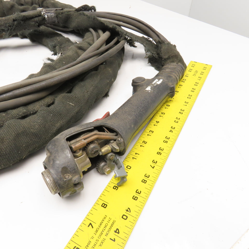 Miller XR-Edge 30A Air Cooled Push Pull Mig Gun Missing Parts AS/IS 30' Long