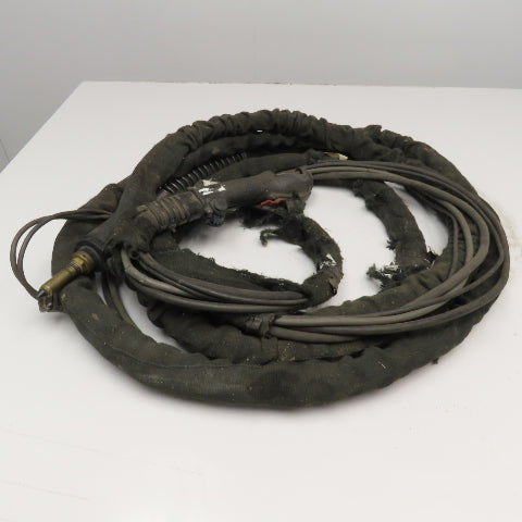Miller XR-Edge 30A Air Cooled Push Pull Mig Gun Missing Parts AS/IS 30' Long